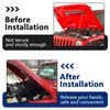 HNeekyr Front Hood Lift Support, Compatible with Jeep Wrangler JK
