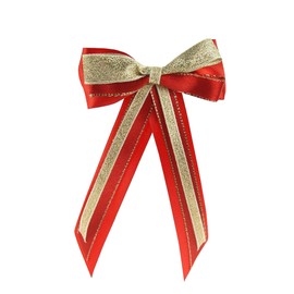ShowQuest Unisex's Hairbow and Tails Red/Gold, Standard