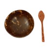 Vie Gourmet Premium Sealed Coconut Bowls and Spoons, Set of