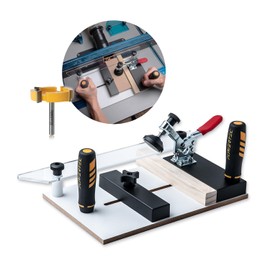 POWERTEC 72257 Rail Coping Sled with 2" Slab Flattening Router Bit, Precise Cutting for Cabinet Joints, Drawer Fronts, and Spoilboard Surfacing, Wood Milling & Planing