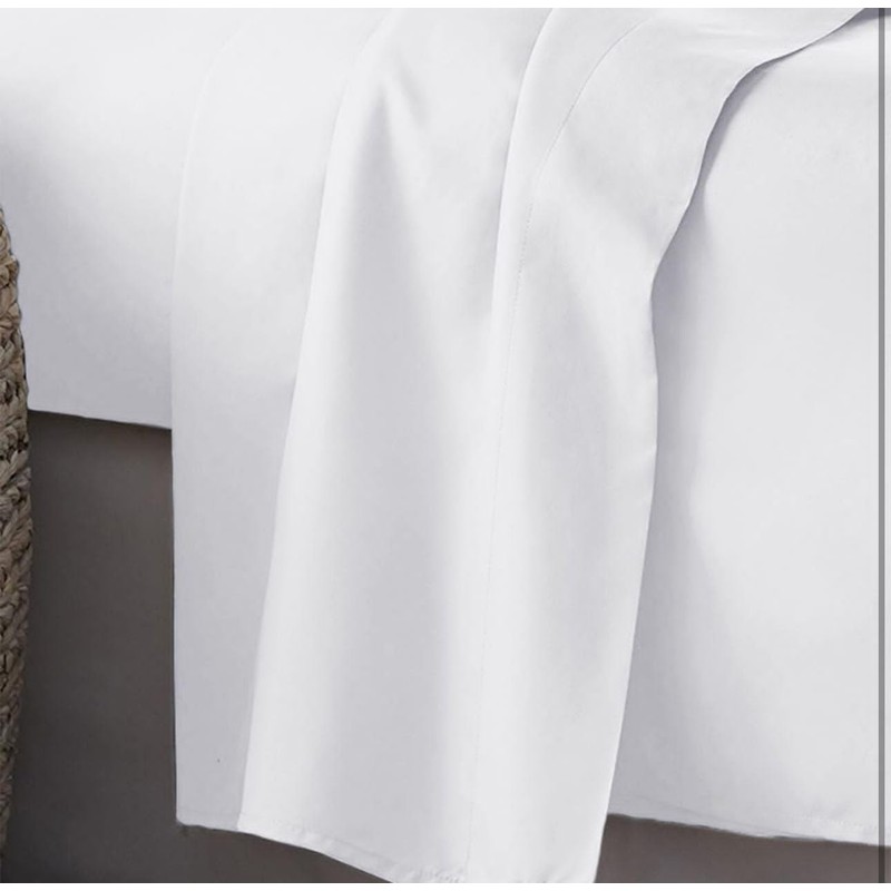 Wear & Snug Flat Sheet 100% Egyptian Cotton Flat Sheet