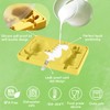 PTaizjjz Popsicles Molds,2PCS Silicone Dinosaur Popsicle Molds,Homemade Ice Pop Molds