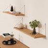 draadwerk® Shelf Brackets, Set of 2 Shelf Brackets, Wire, for