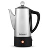 Elite Gourmet EC140 Electric 6-Cup Coffee Percolator with Keep Warm,