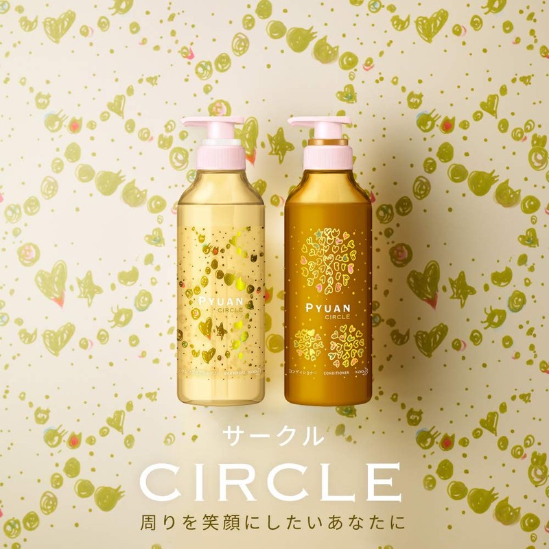 PYUAN Advantage Pure Circle Peach & Plum Scent Conditioner Pump