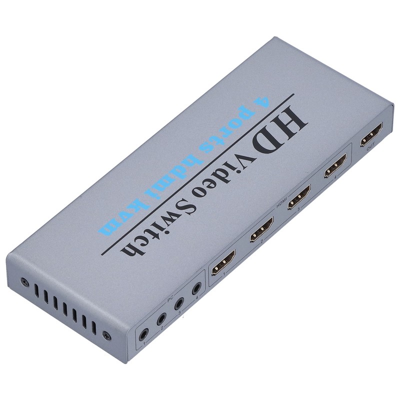 KVM Switch 4 Input 1 Output 4 Port HighDefinition Multimedia