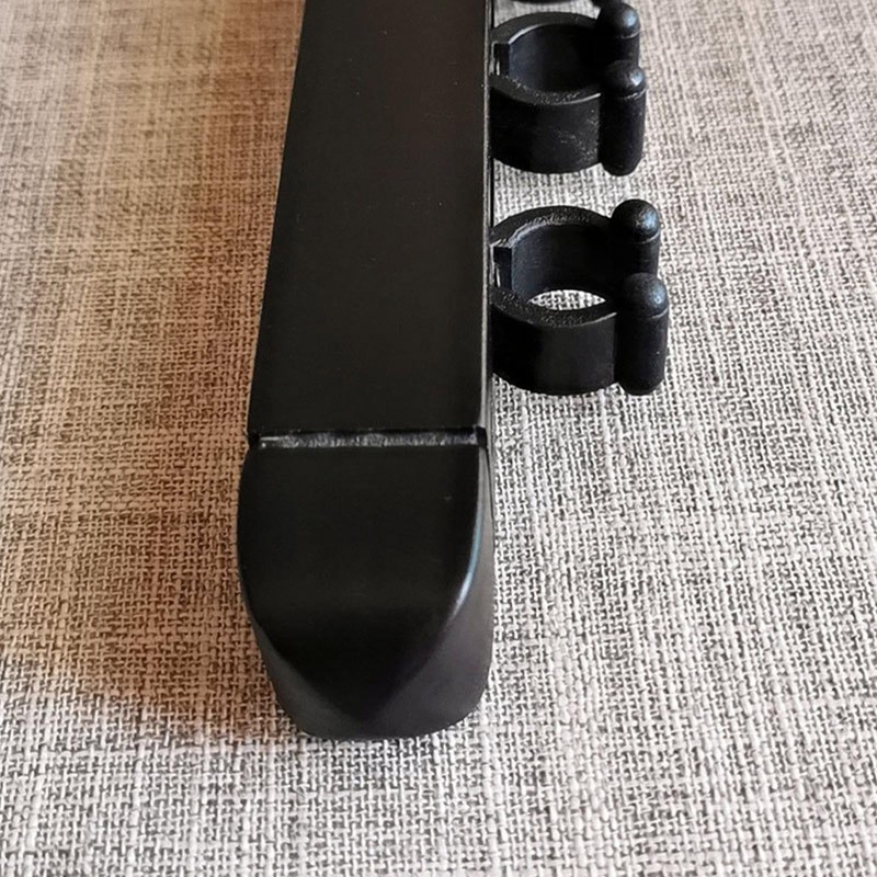 Generic Pool Cue Rack Wall Mount - 4 Cue Clips