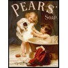 Pears Soap - Puppy Bath Time - Mini Metal Wall