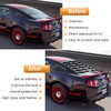 Rear+Side Window Louvers for Ford Mustang 2005 2006 2007 2008