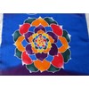 Large Batik Rainbow Chakra Meditation Cotton Wall Hanging - Hand