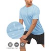 NORTHYARD Men's Athletic Running T-Shirts Quick Dry Workout Shirts Short-Sleeve