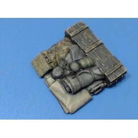 Workshop Shin M-20219 1/35 Rear Loading Luggage Set (For Early Series 3 Assault Tank) Plastic Model Parts