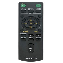 PERFASCIN RM-ANU159 RMANU159 Replacement Remote Control fit for Sony Audio Systems Soundbar HT-CT60 SS-WCT60 SA-CT60 HTCT60 SSWCT60 SACT60