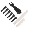 Guitar Bridge Pin Kit Ox Bone Pillow Puller Remover Instrument