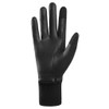 AFE Ladies Horse Riding Gloves Synthetic Leather Equestrian Black Stretch