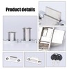 Drawer Lock, Security Cabinet Lock, with Key Different Cupboard Lock,