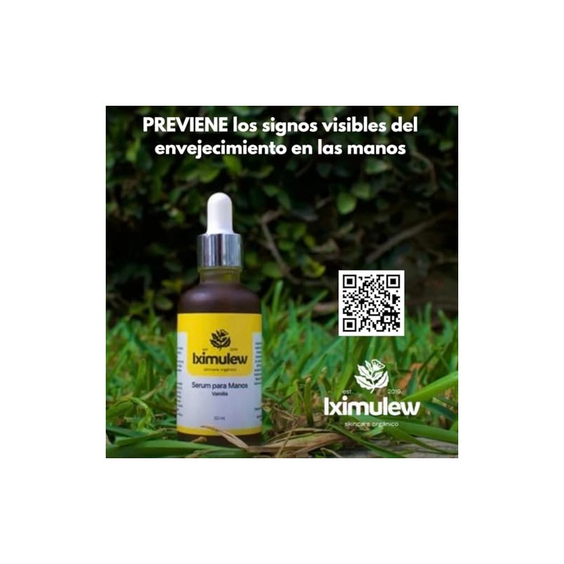Serum para Manos Iximulew para Prevenir el Envejecimiento y Aumentar