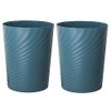 UUJOLY Plastic Small Trash Can Wastebasket, Garbage Container Basket for