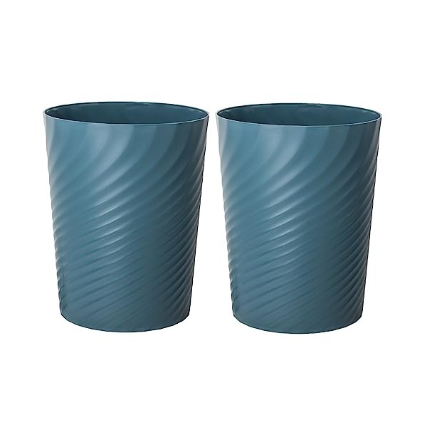 UUJOLY Plastic Small Trash Can Wastebasket, Garbage Container Basket for