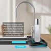 2nd Generation Silicone Faucet Mat, Kitchen Faucet Drip Catcher with