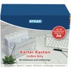 File-Card Box Transparent Plastic TOPPOINT 49972 Reg + 100kar 16X13,