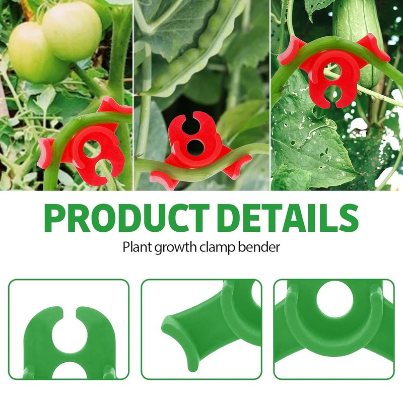 40 Pcs Plant Training Clips, Low Stress Training Clips,90 Degrees