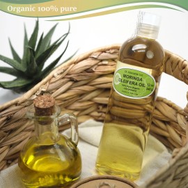 DR. ADORABLE 24 Oz Premium Pure Organic Cold Pressed Best  Fresh Moringa Oil Multi Purpose