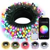echosari Smart String Lights 100 LED 33Ft RGB Built in