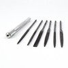 Excel Blades Mini Needle File Set – Hardened Alloy Steel,