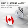 Golf Ball Marker Hat Clip Value 3/6/9/12 Pack, Magnetic Hat