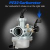 YOXUFA PZ22 Carburetor 22 mm Carb Throttle Cable Grip for