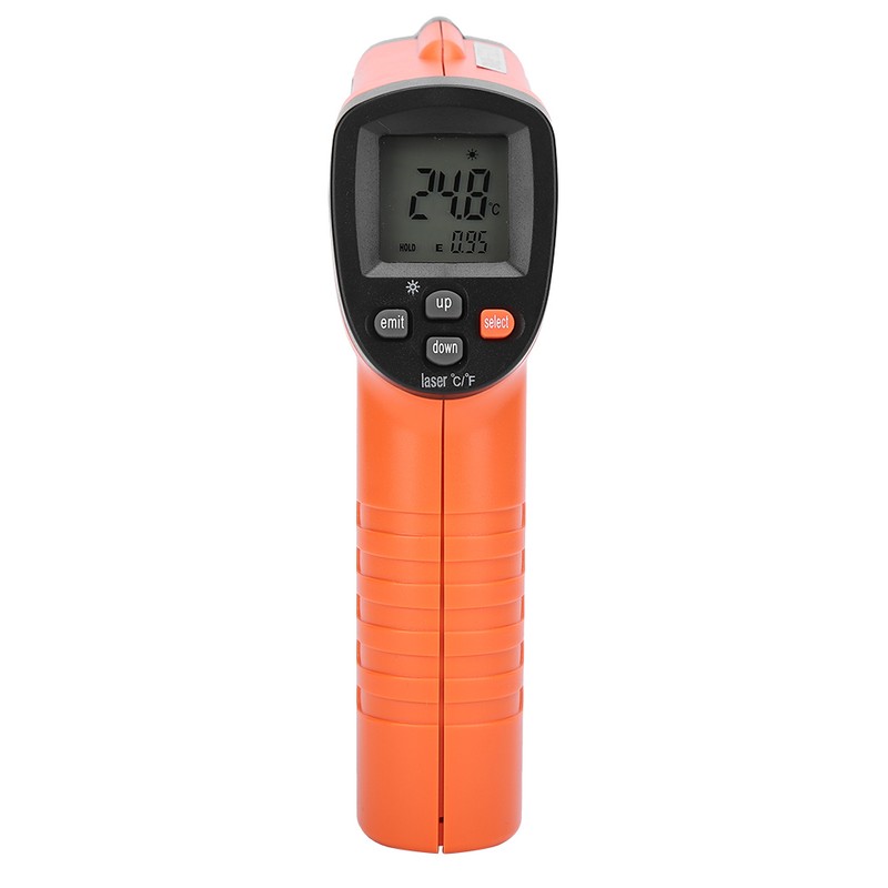 Industrial Infrared Thermometer Plastic Temperature Meter Detector Measuring Instrument