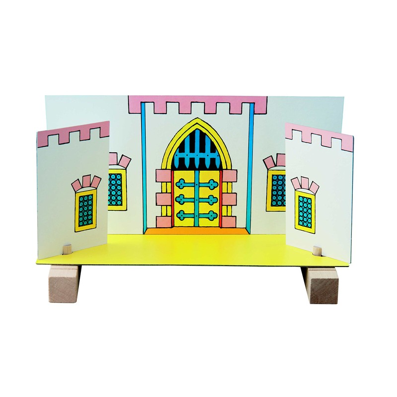 DETOA 11684 Magnetisches Theater Schloss, blau