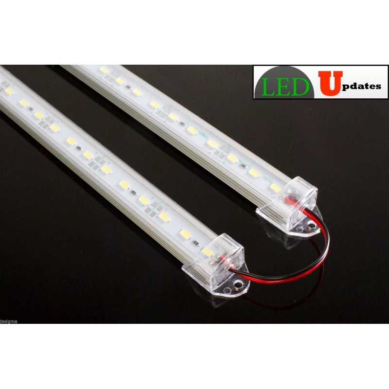 LEDUPDATES 2x 20" white LED Light for Under cabinet Display