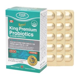King Premium Probiotics Live Lactobacillus 60 Capsules / 킹 프리미엄 프로바이오틱스 생유산균 60캡슐