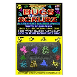Jetz-Scrubz Bugs-Scrubz Auto Glass Windshield Scrubber Sponge (1)