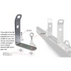 4pcs Load Stops, Replace T Slot Truck Cross Bar 304