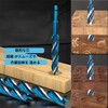 KEWAYO Triangular Woodworking Drill Bit, Hexagonal Shaft, Drill Bit, Blade