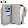 UTO Women's RFID-blocking PU Leather Wallet Clutch, 21 Card Slots,