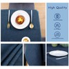 WAITER TREE Rectangle Tablecloth Wrinkle Resistant Waterproof Linen Textured Table