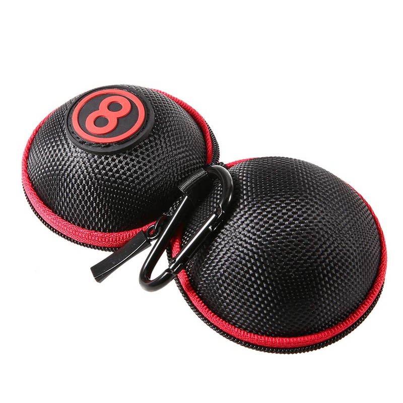 Lixada Cue Ball Case Clip-on Attaching Billiard Balls Holder Cue