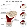AN127 Digital Hearing Aids Red Right Noise Reduction Concealing Hearing