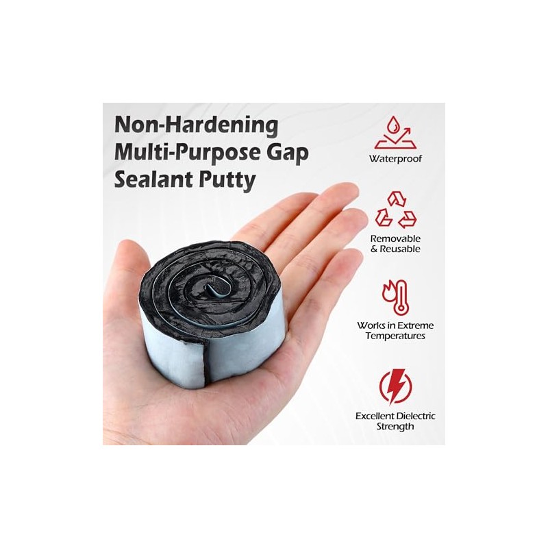 Moldable Silicone Putty - Versatile Sealant for All Your Needs