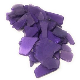 Nautical Crush Trading Sea Glass Craft - Beach Glass Craft - Metallic Purple - 11 Oz Sea Glass Décor - Sea Glass Vase Filler - Sea Glass Crafting - Bag of Sea Glass - Craft Glass - Vase Fillers Glass