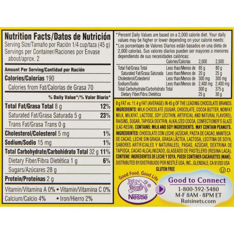 Nestle Raisinettes Box, 3.50-Ounce (Pack of 18)