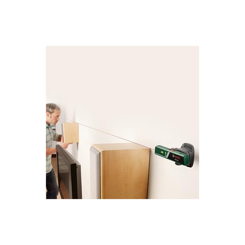 Bosch EasyLevel - Nivel de burbuja láser con montaje en