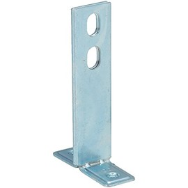 TRUSCO TPS-T150 Pipe Support Fittings, Press T-shaped Legs, Height 5.9 fl oz (150 LX), Thickness 1.2 inches (3.2 mm), 2 Holes