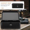 DOITOOL Black Metal Tool Box Multifunction Iron Portable Tool Box