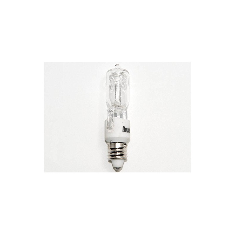 Bulbrite Q75CL/MC 120-Volt Halogen JD Type Mini-Candelabra E11 Bulb, 75-Watt