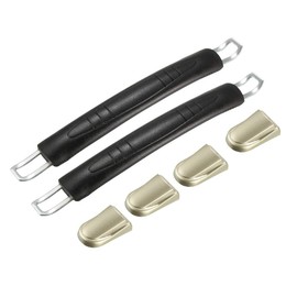 sourcing map Pack of 2 Suitcase Handles, Replacement Handle Loop, 203 mm, Replacement Luggage Handle, Black